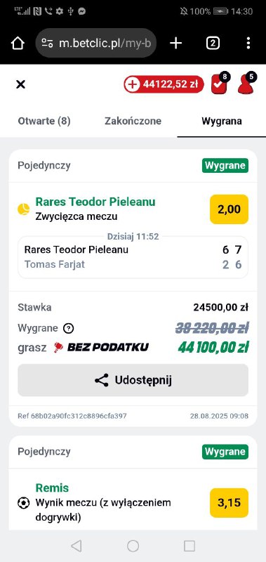 Zdjęcie od klienta